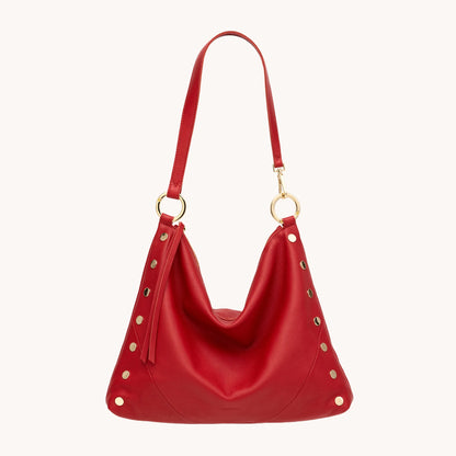 Kyle Large Chili Red/Gold Handbag