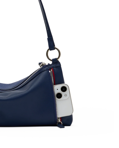 Kyle Small Power Lunch/Silver Handbag