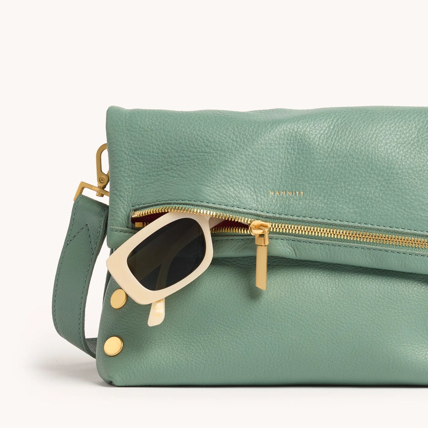 VIP Medium Artichoke/Brushed Gold Handbag