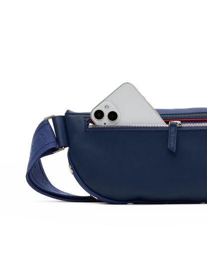 Charles Med Power Lunch/Silver Crossbody