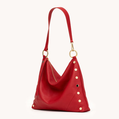 Kyle Large Chili Red/Gold Handbag