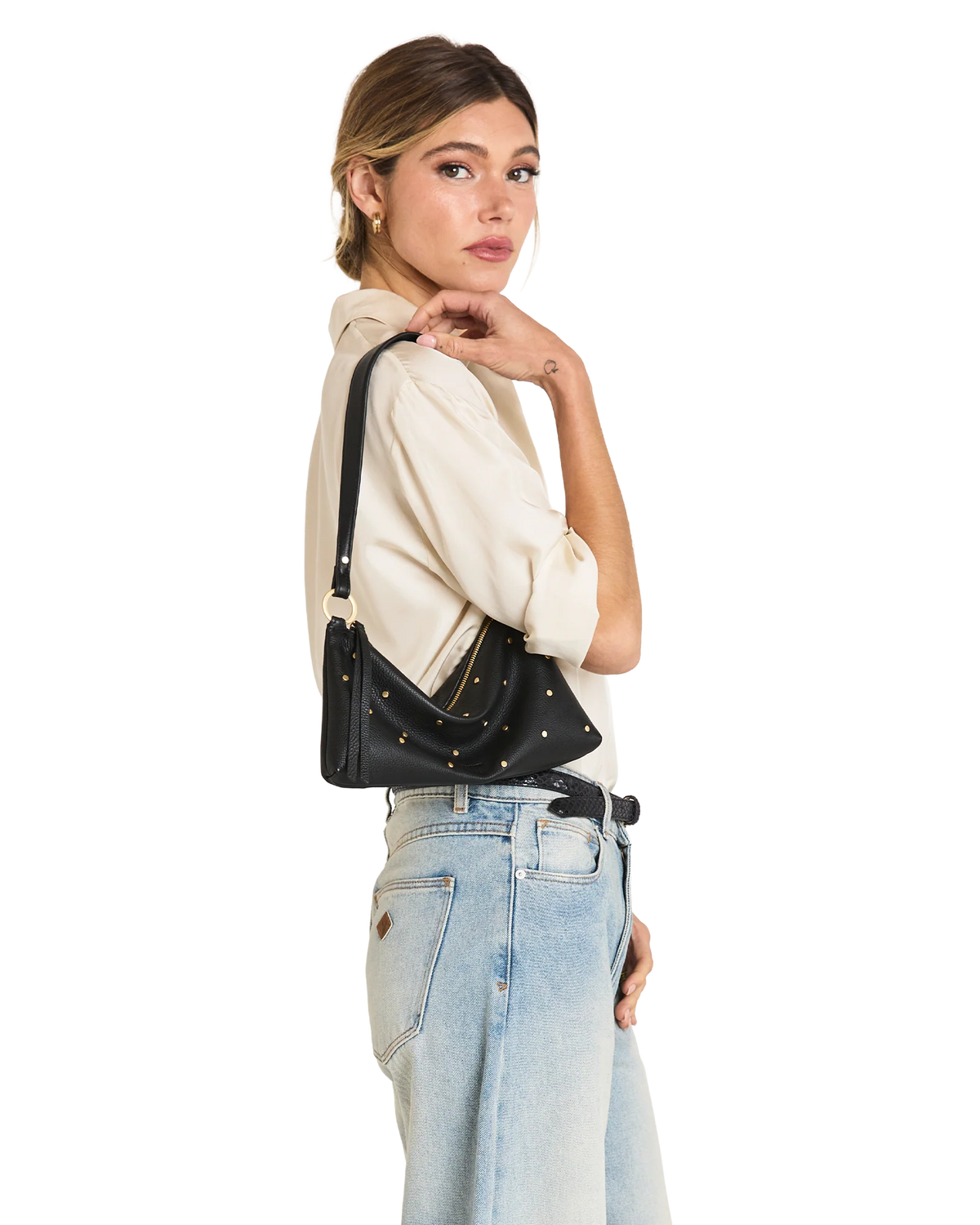Kyle Small Starlight/Brushed Gold Handbag