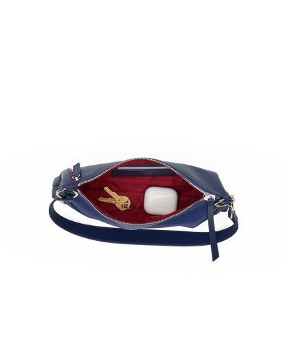 Kyle Small Power Lunch/Silver Handbag