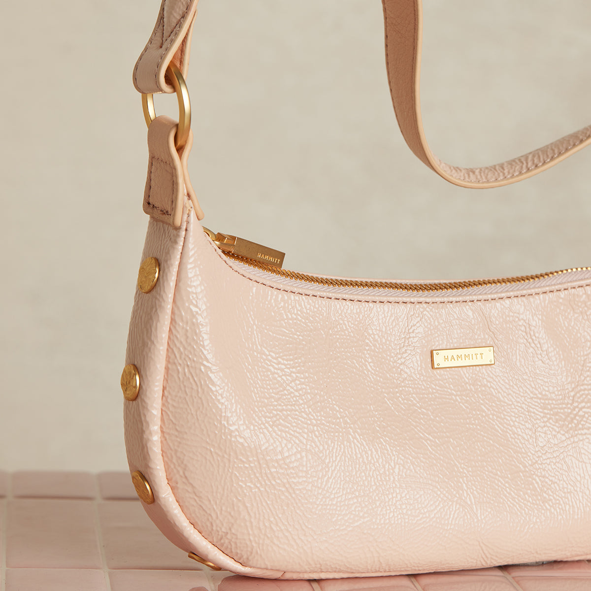 Becker Small Champagne Pink Handbag