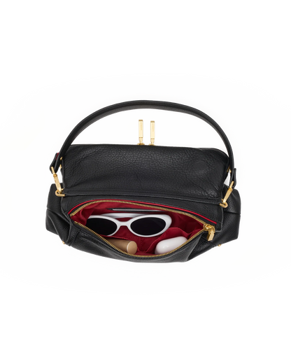 Beverly Med Starlight/Brushed Gold Zip Handbag