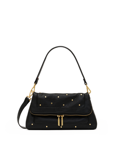 Beverly Med Starlight/Brushed Gold Zip Handbag