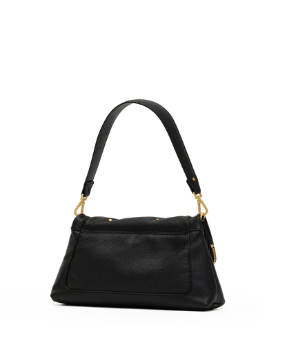 Beverly Med Starlight/Brushed Gold Zip Handbag