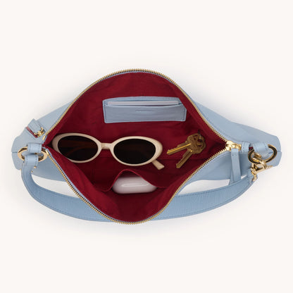 Kyle Med Hazy Blue/Gold Handbag
