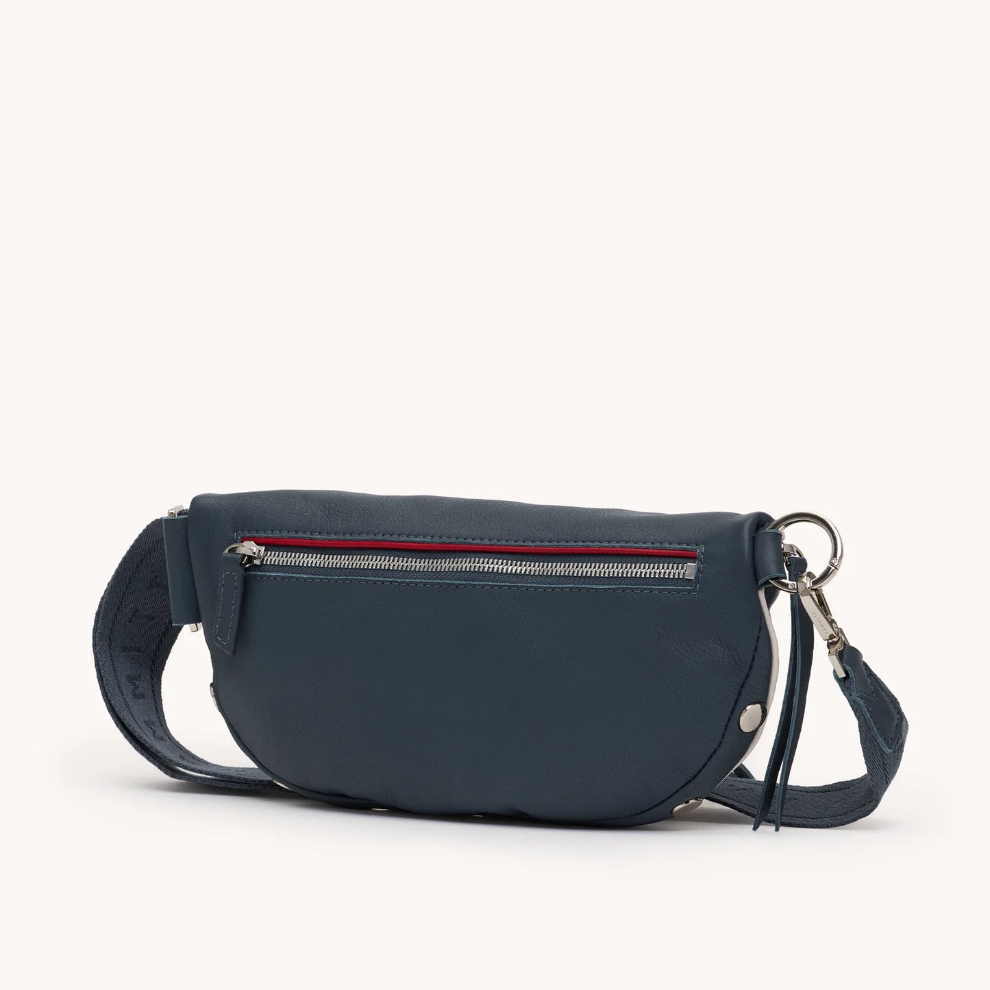 Charles Med Nautical Navy/Silver Crossbody