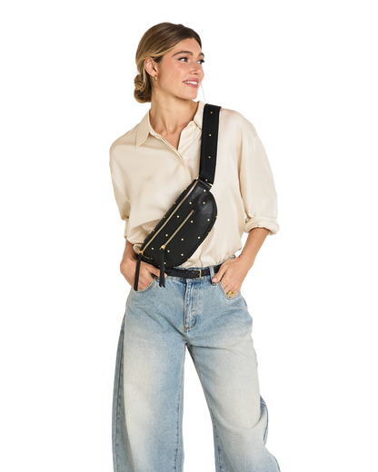 Charles Med Starlight/Brushed Gold Crossbody