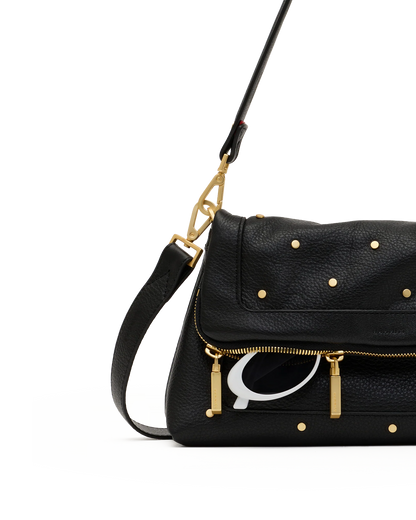 Beverly Med Starlight/Brushed Gold Zip Handbag