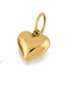 Tiny Bubble Heart Charms