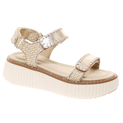 Sweet Gold Platform Sandal