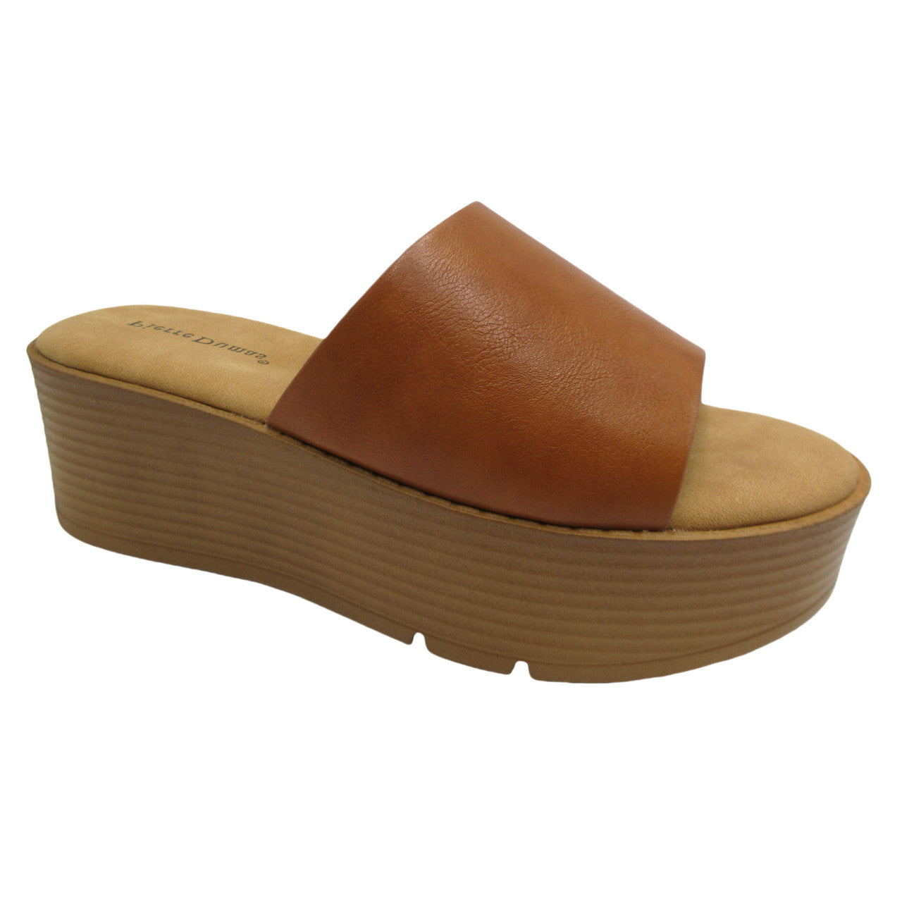 Aster New Tan Platform Sandal