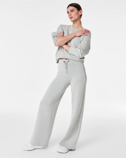 AirEssentials Light Grey Wide Leg Pant