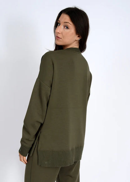 Vixie Olive Sweater