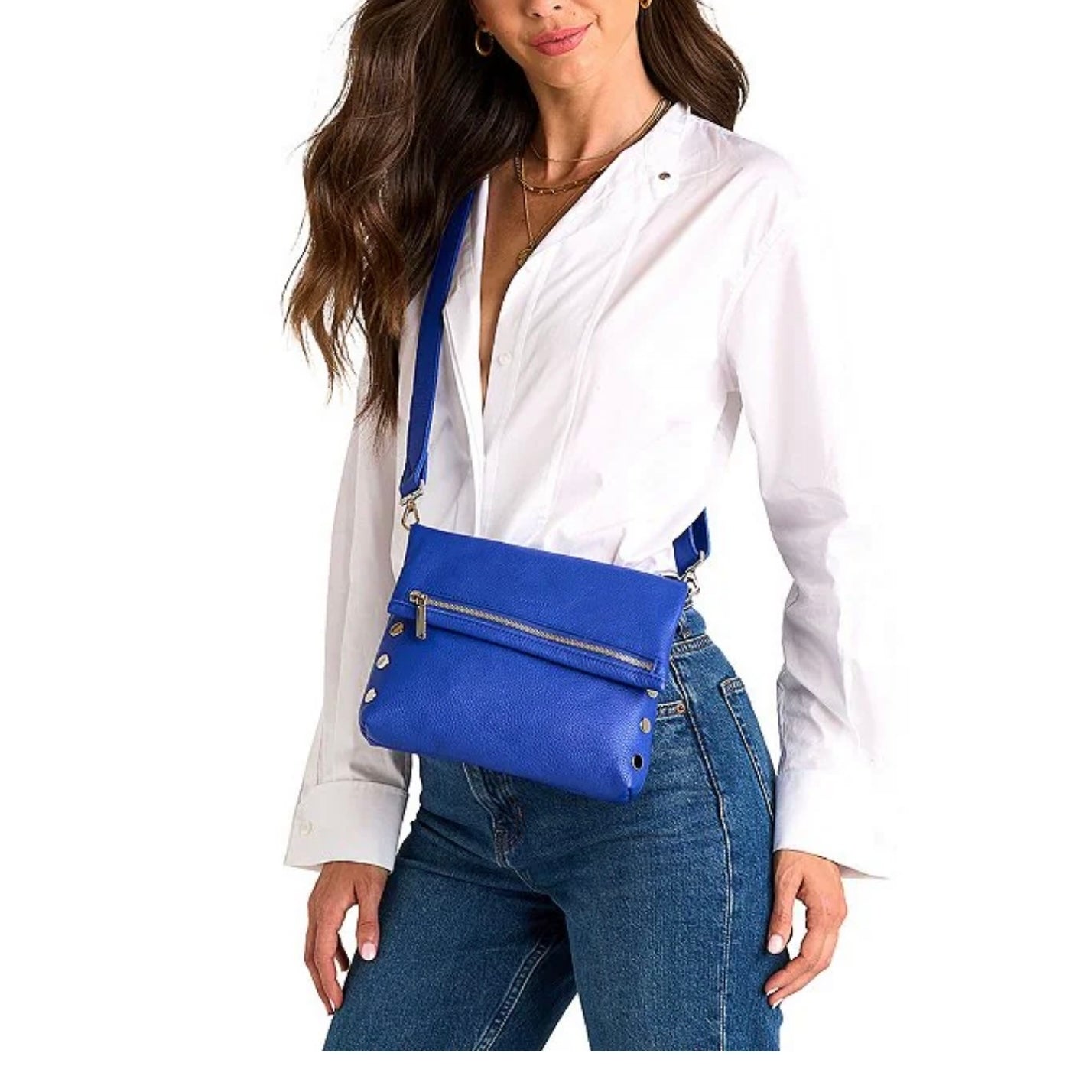 VIP Medium Deep Water Silver Handbag