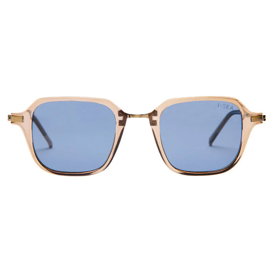 Riley Taupe Navy Polarized Sunglasses