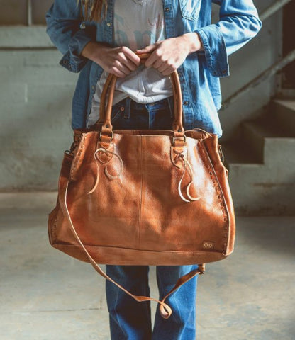 Rockaway Tan Rustic Handbag