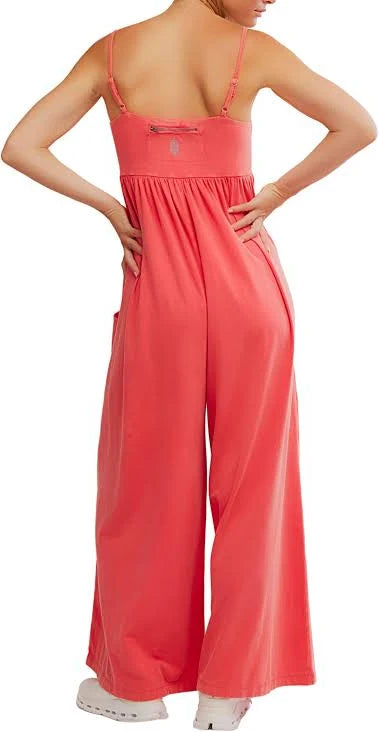 Hot Shot Strappy Grapefruit Onesie