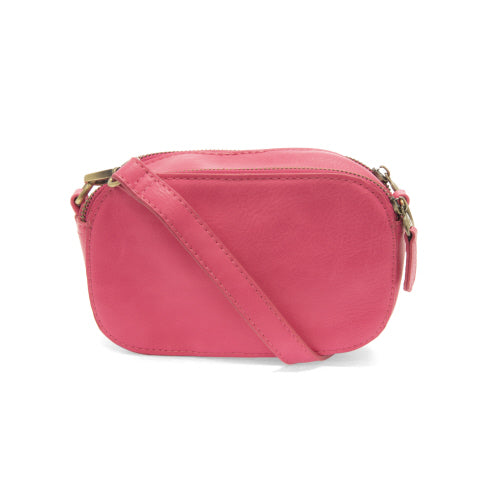 Layne Chacha Pink Double Zip Mini Camera Crossbody