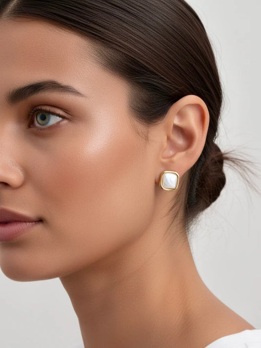 Ocean Apart Stud Earrings