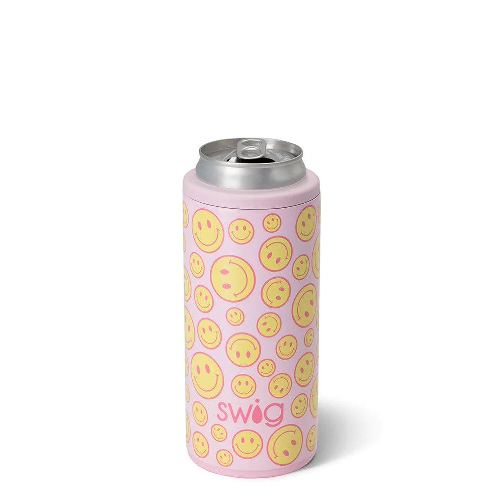 Hot Pink Skinny Can Cooler (12oz) – Ribbon Chix