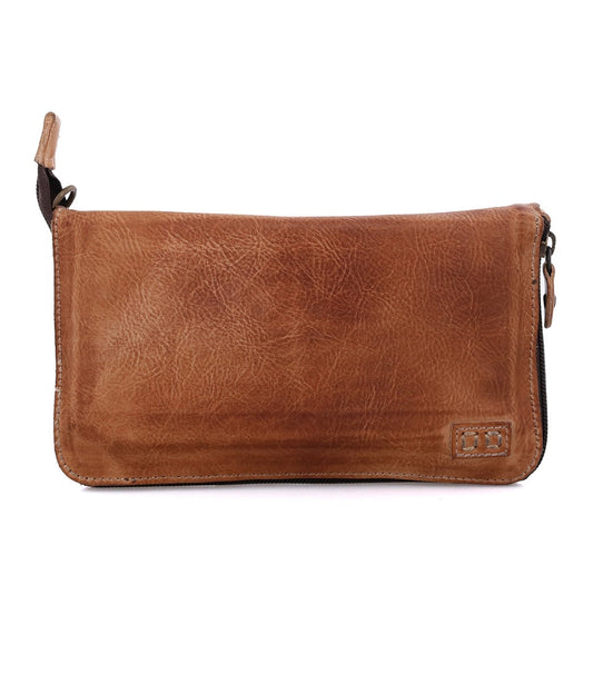 Templeton II Tan Rustic Wallet Wristlet