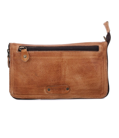 Templeton II Tan Rustic Wallet Wristlet