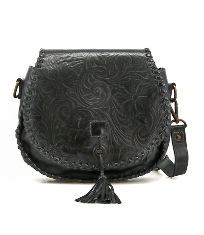 Half Moon EM Black DD Handbag