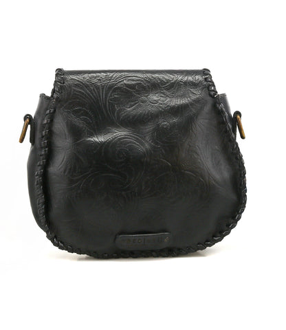 Half Moon EM Black DD Handbag