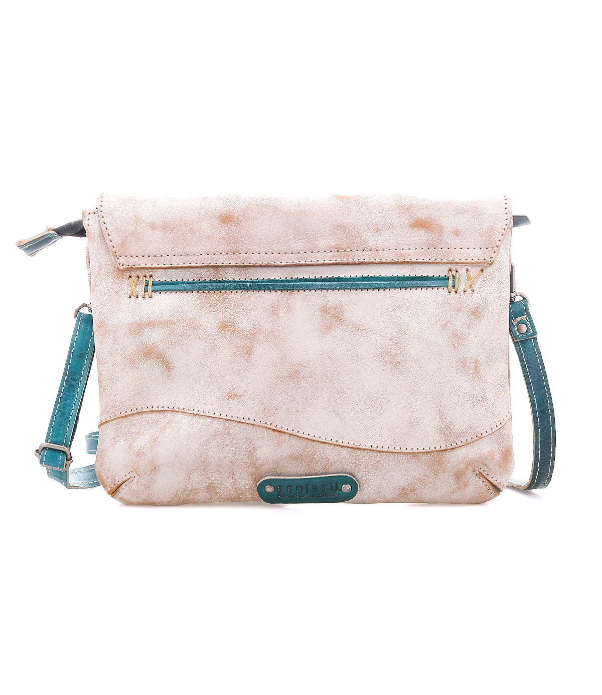 Cleo Nectar Lux Arctic Teal Rustic Handbag