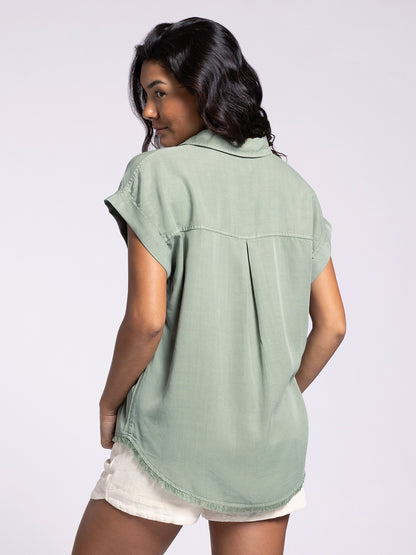 Ambrose Palm Leaves Top