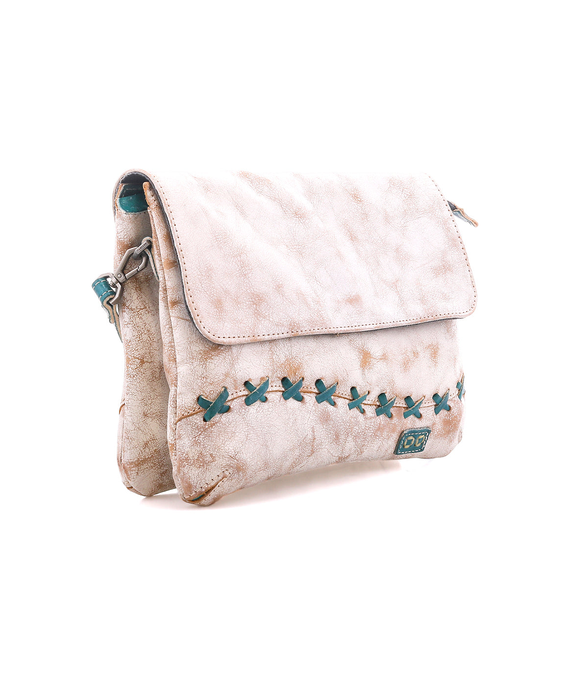 Cleo Nectar Lux Arctic Teal Rustic Handbag