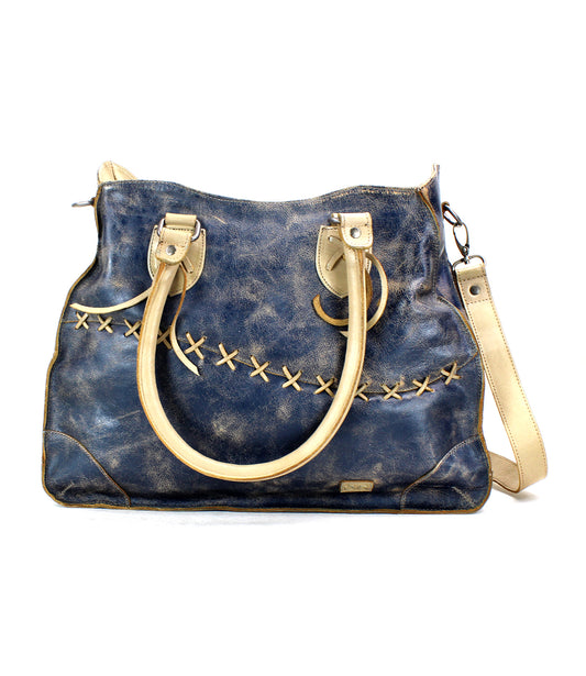 Bruna Cobalt Oats Lux Handbag