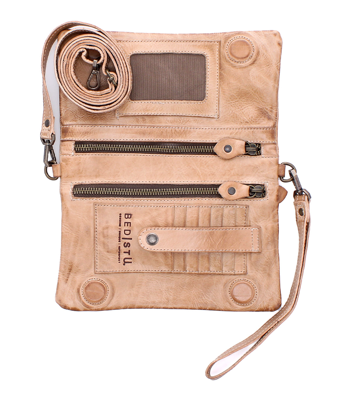 Cadence Oats Rustic Convertible Clutch