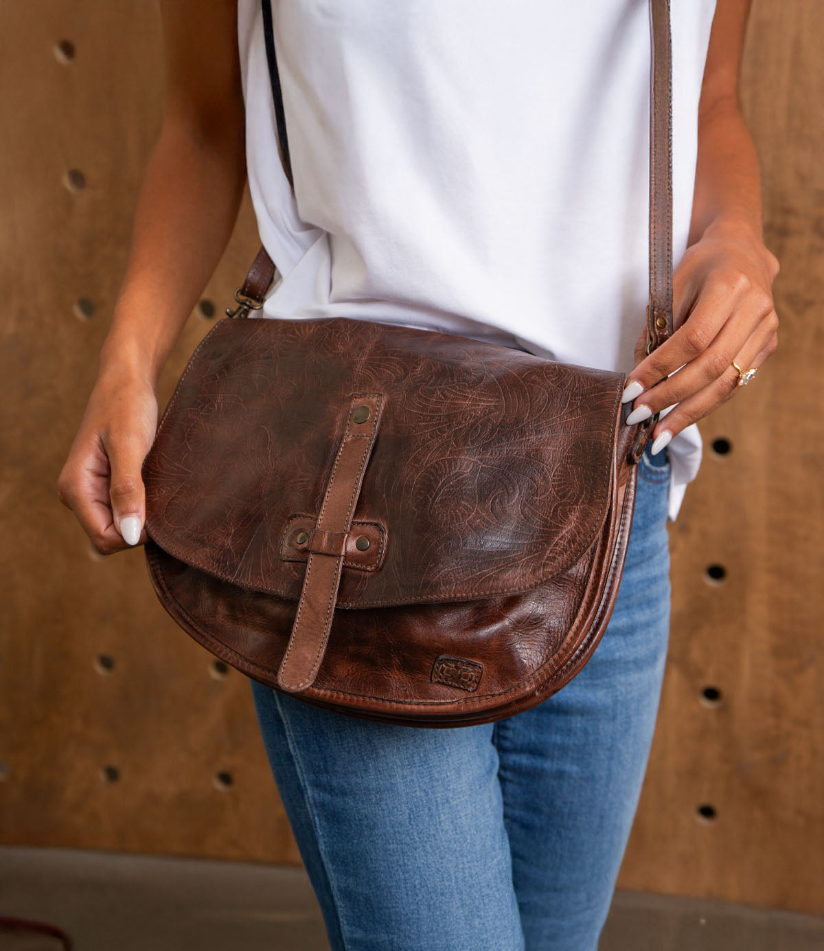 Sequoia EM Teak Dip Dye Handbag