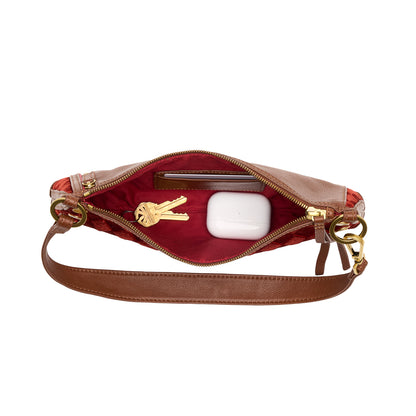 Kyle Monarch Velvet Antique Gold Handbag