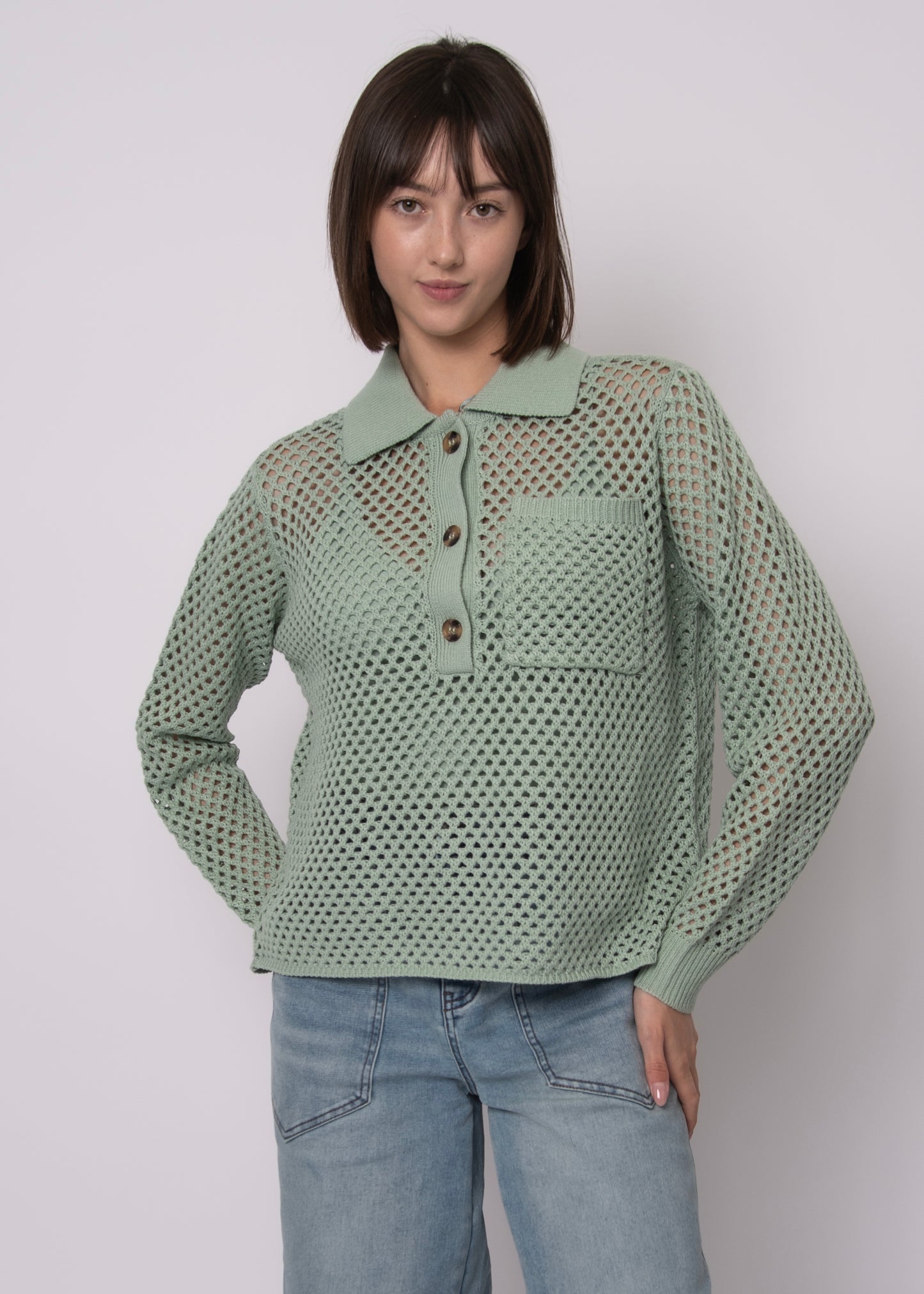 Bronte Ivy Green Top