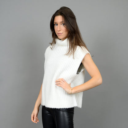 Salima Winter White Pullover