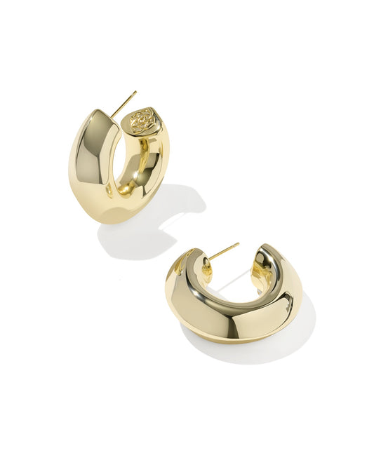 Embry Gold Hoop Earrings