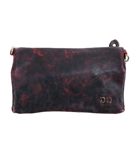 Cadence Red Black Delux Convertible Clutch