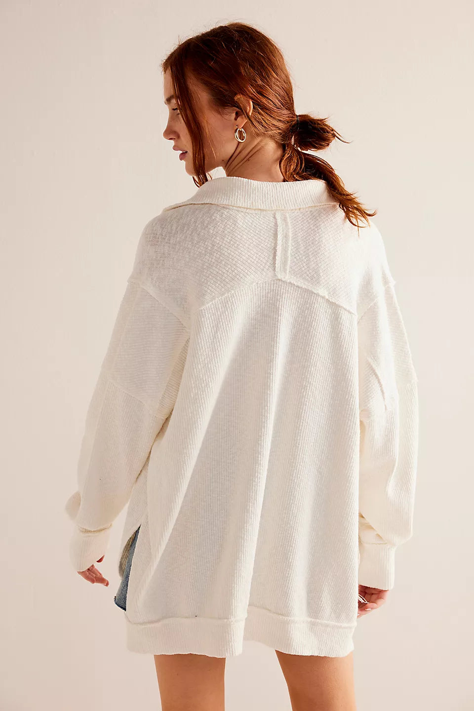 We The Free Walk Away Ivory Tunic