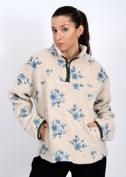 Poppy Half-Zip Fleece Pullover