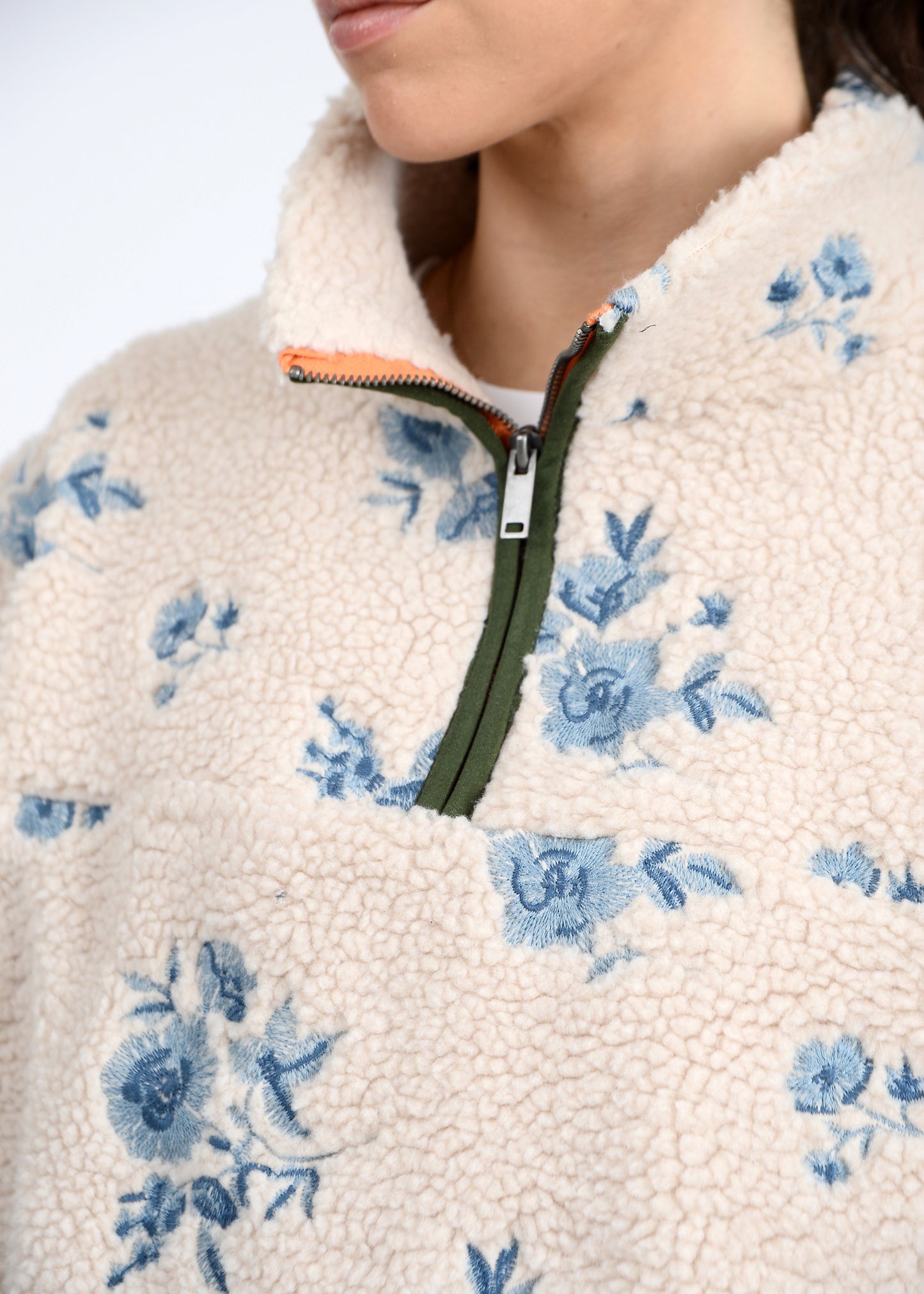 Poppy Half-Zip Fleece Pullover