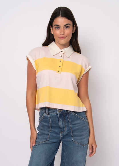 Harper Yellow Pale Top