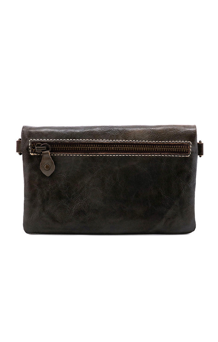Cadence Taupe Rustic Convertible Clutch