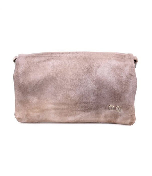 Cadence Light Grey Rustic Convertible Clutch