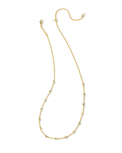 Haven Heart Strand Necklace In Gold