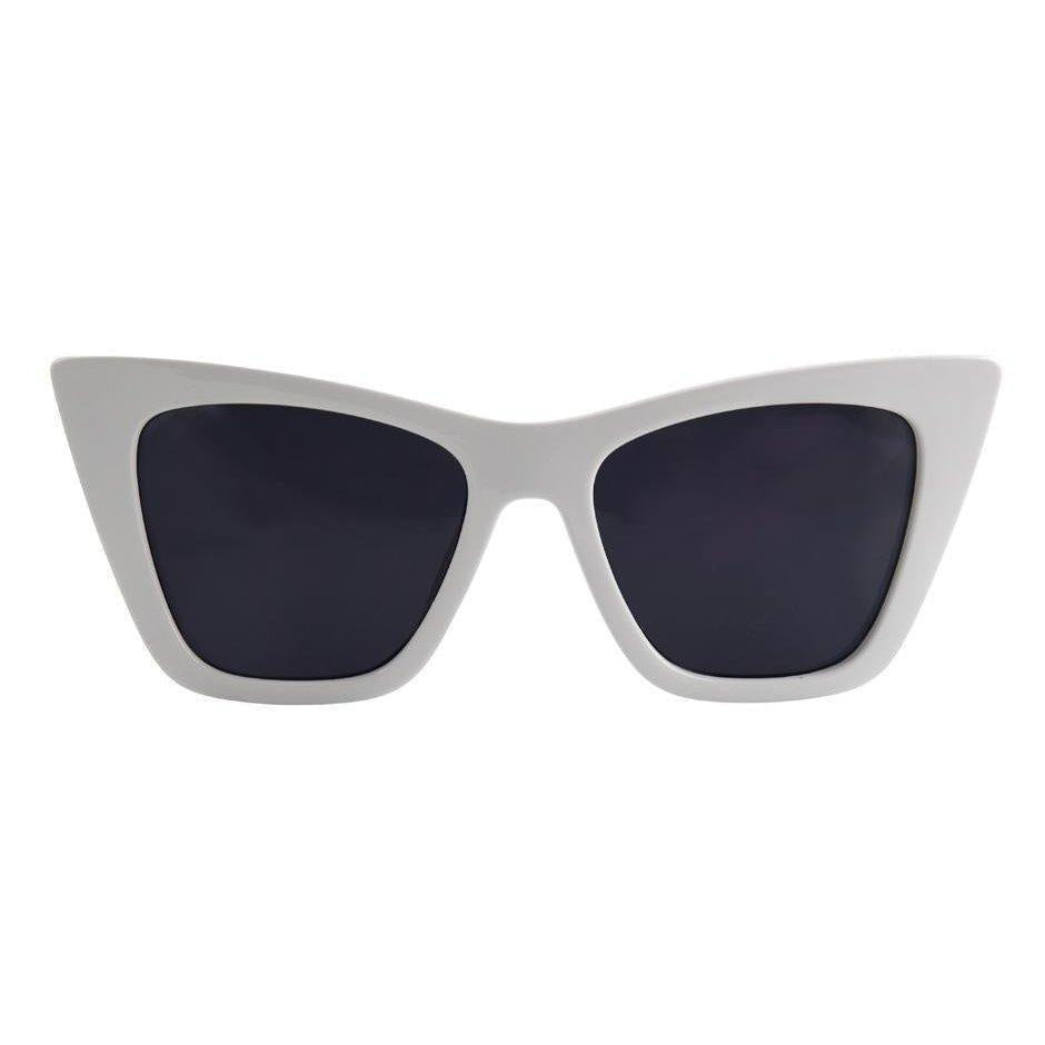 Ashbury White And Smoke Polarized Sunglasses